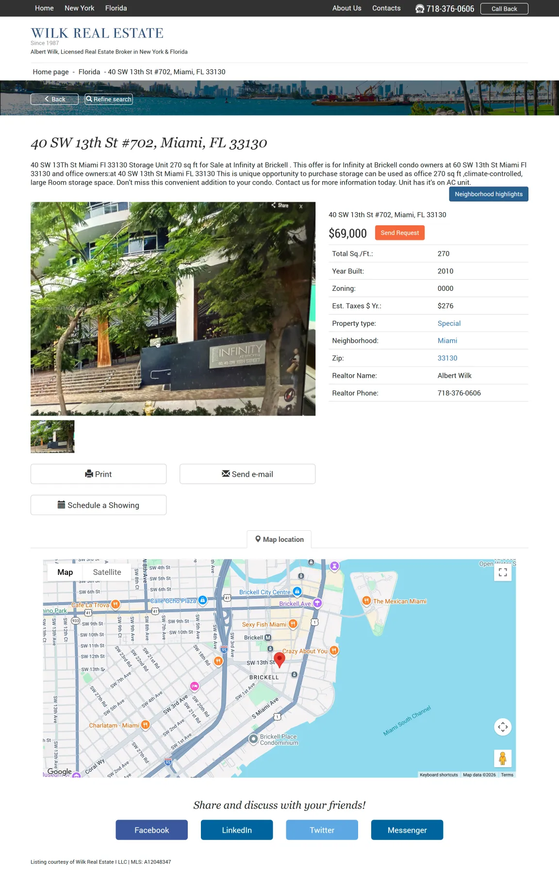 Wilk Real Estate — картка об’єкта